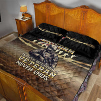 United States Veterans Day Quilt Bed Set Thank You Veterans Proud US Flag LT05 - Wonder Print Shop