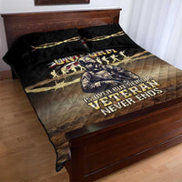 United States Veterans Day Quilt Bed Set Thank You Veterans Proud US Flag LT05 - Wonder Print Shop
