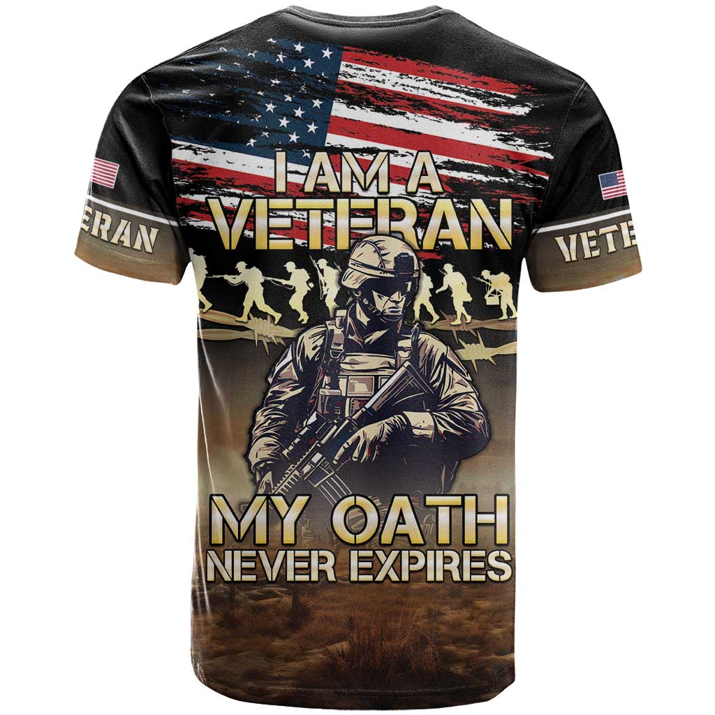 United States Veterans Day T Shirt Thank You Veterans Proud US Flag LT05 - Wonder Print Shop
