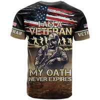 United States Veterans Day T Shirt Thank You Veterans Proud US Flag LT05 - Wonder Print Shop