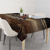 United States Veterans Day Tablecloth Thank You Veterans Proud US Flag LT05 - Wonder Print Shop