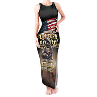 United States Veterans Day Tank Maxi Dress Thank You Veterans Proud US Flag LT05 - Wonder Print Shop