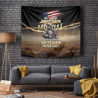United States Veterans Day Tapestry Thank You Veterans Proud US Flag LT05 - Wonder Print Shop