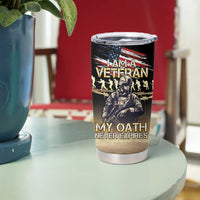 United States Veterans Day Tumbler Cup Thank You Veterans Proud US Flag LT05 - Wonder Print Shop