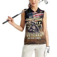 United States Veterans Day Women Sleeveless Polo Shirt Thank You Veterans Proud US Flag LT05 - Wonder Print Shop