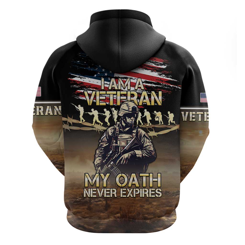 United States Veterans Day Zip Hoodie Thank You Veterans Proud US Flag LT05 - Wonder Print Shop