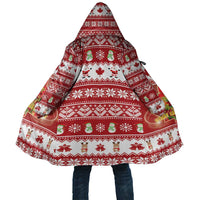 Merry Christmas Canada Cloak Festive Maple Leaf Xmas - Wonder Print Shop