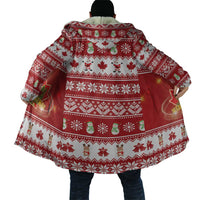 Merry Christmas Canada Cloak Festive Maple Leaf Xmas - Wonder Print Shop