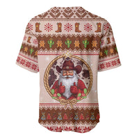 Howdy Christmas Baseball Jersey Cowboy Santa Western Xmas - Wonder Print Shop