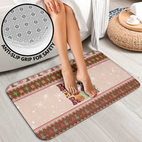 Howdy Christmas Bathroom Set Cowboy Santa Western Xmas - Wonder Print Shop