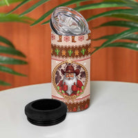 Howdy Christmas 4 in 1 Can Cooler Tumbler Cowboy Santa Western Xmas - Wonder Print Shop