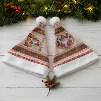 Howdy Christmas Santa Hat Cowboy Santa Western Xmas - Wonder Print Shop