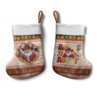 Howdy Christmas Stocking Cowboy Santa Western Xmas - Wonder Print Shop