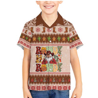 Howdy Christmas Family Matching Mermaid Dress and Hawaiian Shirt Cowboy Santa Western Xmas - Wonder Print Shop