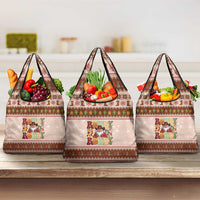 Howdy Christmas Grocery Bag Cowboy Santa Western Xmas - Wonder Print Shop