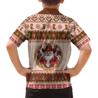 Howdy Christmas Hawaiian Shirt Cowboy Santa Western Xmas - Wonder Print Shop