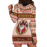 Howdy Christmas Hoodie Dress Cowboy Santa Western Xmas - Wonder Print Shop