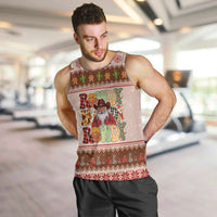 Howdy Christmas Men Tank Top Cowboy Santa Western Xmas - Wonder Print Shop