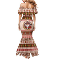 Howdy Christmas Mermaid Dress Cowboy Santa Western Xmas - Wonder Print Shop