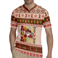 Howdy Christmas Rugby Jersey Cowboy Santa Western Xmas - Wonder Print Shop