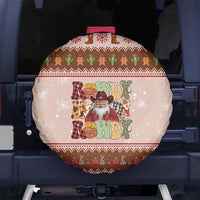 Howdy Christmas Spare Tire Cover Cowboy Santa Western Xmas - Wonder Print Shop