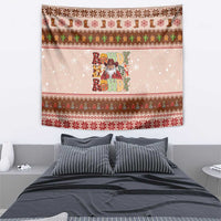 Howdy Christmas Tapestry Cowboy Santa Western Xmas - Wonder Print Shop