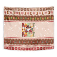 Howdy Christmas Tapestry Cowboy Santa Western Xmas - Wonder Print Shop