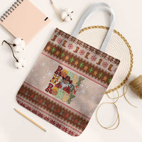 Howdy Christmas Tote Bag Cowboy Santa Western Xmas - Wonder Print Shop