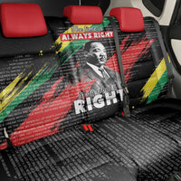 MLK Honoring The Legacy Back Car Seat Cover Black Version LT05 - Wonder Print Shop