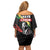 MLK Honoring The Legacy Off Shoulder Short Dress Black Version LT05 - Wonder Print Shop