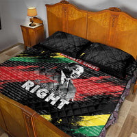 MLK Honoring The Legacy Quilt Bed Set Black Version LT05 - Wonder Print Shop