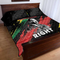 MLK Honoring The Legacy Quilt Bed Set Black Version LT05 - Wonder Print Shop