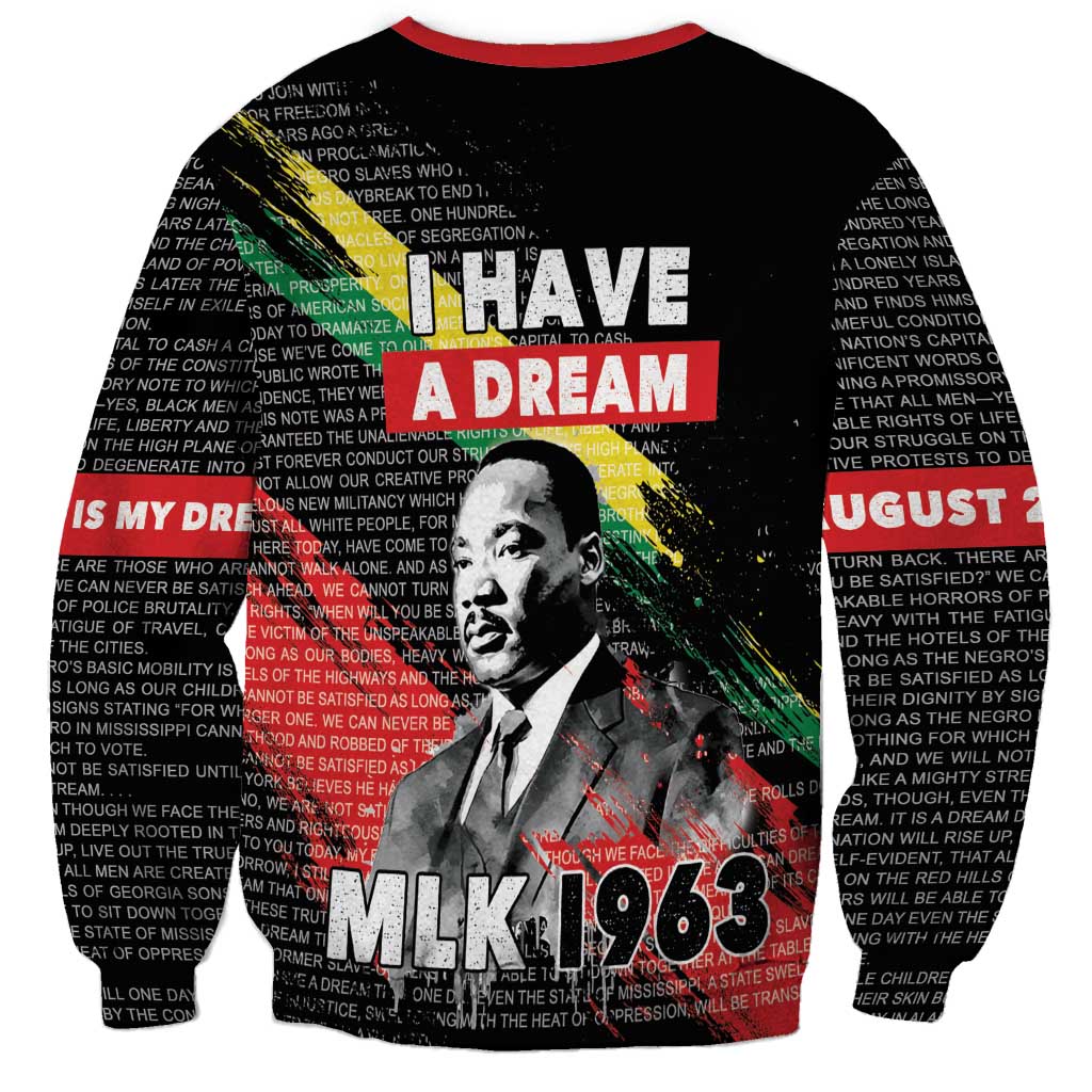 MLK Honoring The Legacy Sweatshirt Black Version LT05 - Wonder Print Shop