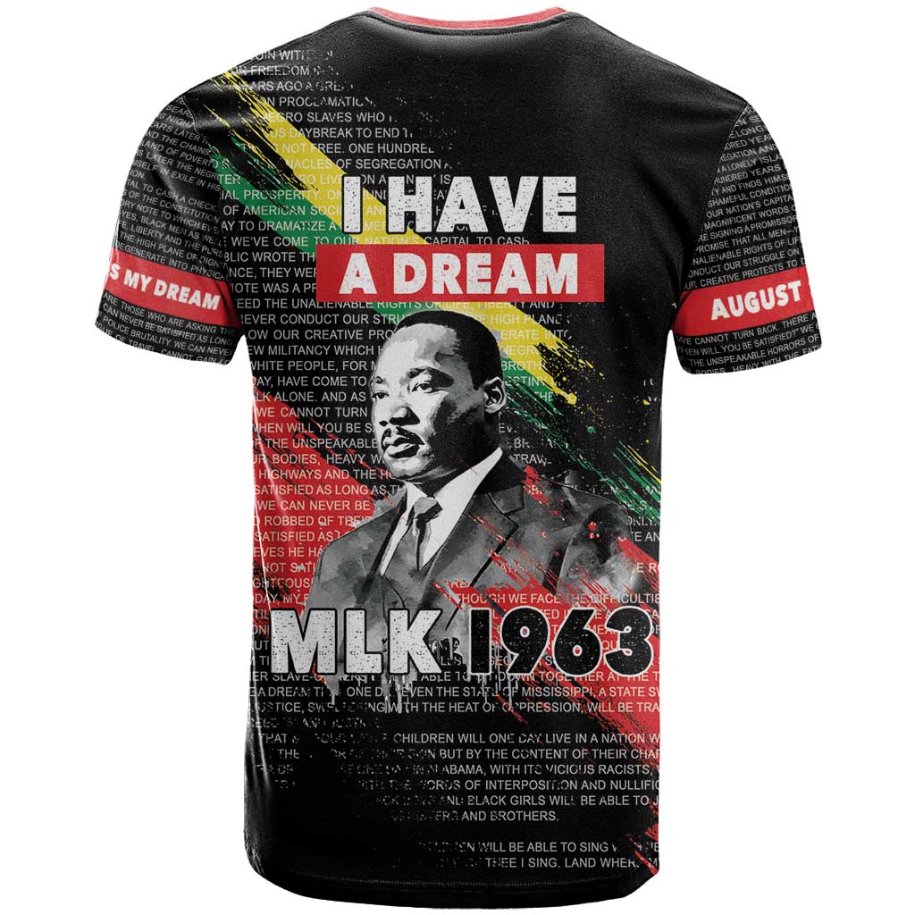 MLK Honoring The Legacy T Shirt Black Version LT05 - Wonder Print Shop