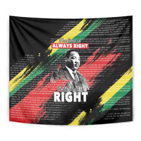 MLK Honoring The Legacy Tapestry Black Version LT05 - Wonder Print Shop