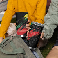 MLK Honoring The Legacy Tumbler Cup Black Version LT05 - Wonder Print Shop