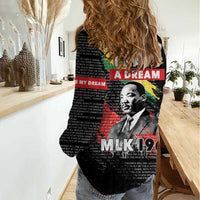 MLK Honoring The Legacy Women Casual Shirt Black Version LT05 - Wonder Print Shop