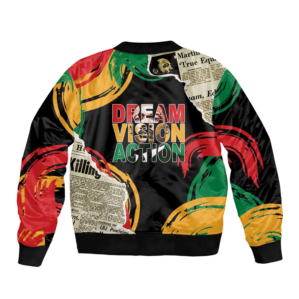 Remembering The Legacy Of MLK Bomber Jacket LT05 - Wonder Print Shop