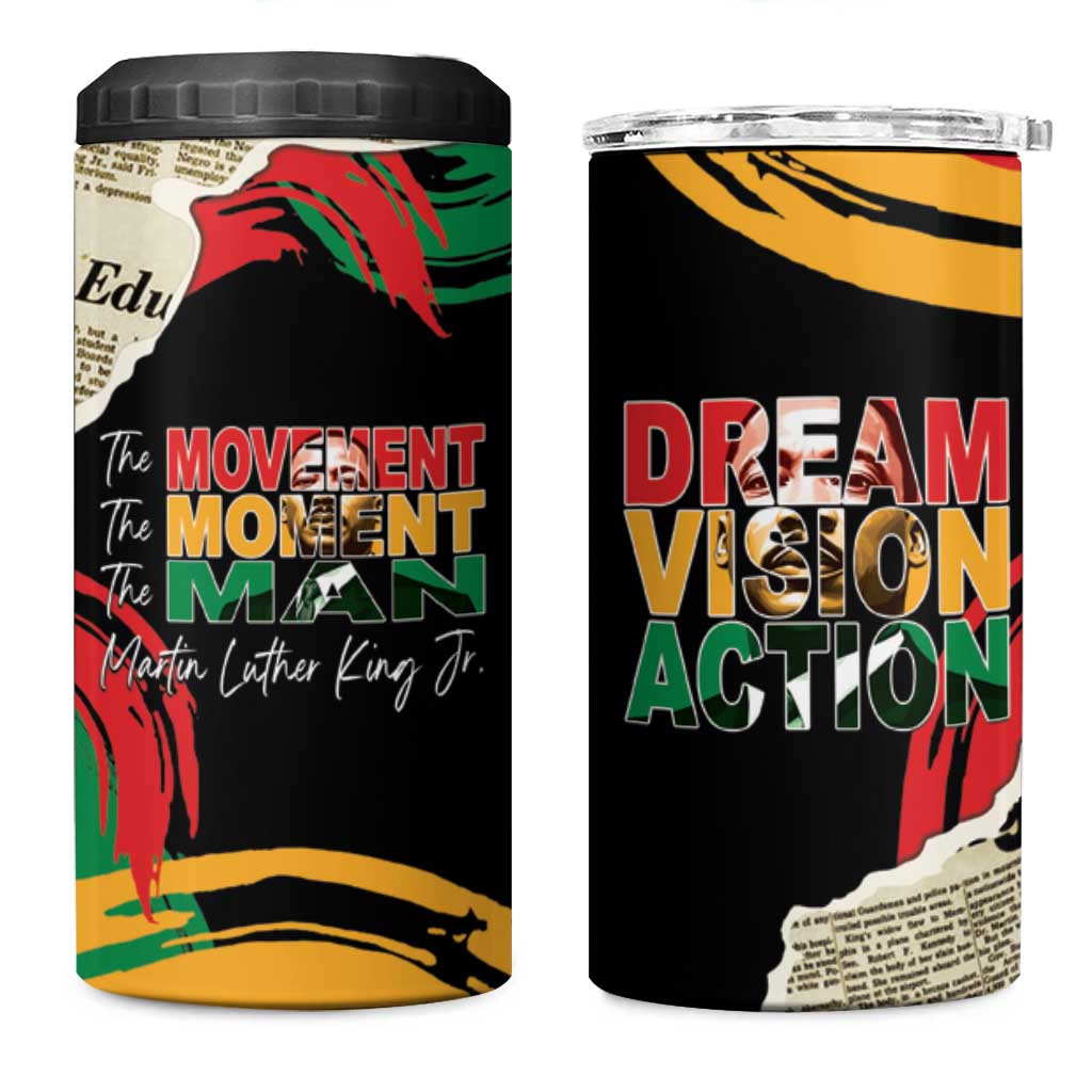 Remembering The Legacy Of MLK 4 in 1 Can Cooler Tumbler LT05 - Wonder Print Shop