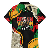 Remembering The Legacy Of MLK Family Matching Off The Shoulder Long Sleeve Dress and Hawaiian Shirt LT05 - Wonder Print Shop