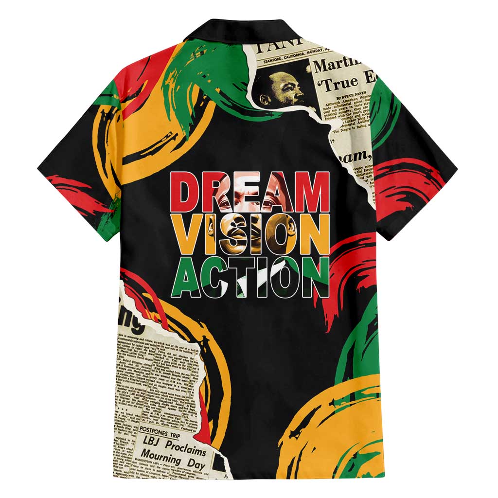 Remembering The Legacy Of MLK Family Matching Off Shoulder Maxi Dress and Hawaiian Shirt LT05 - Wonder Print Shop