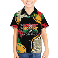 Remembering The Legacy Of MLK Family Matching Short Sleeve Bodycon Dress and Hawaiian Shirt LT05 - Wonder Print Shop