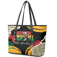 Remembering The Legacy Of MLK Leather Tote Bag LT05 - Wonder Print Shop