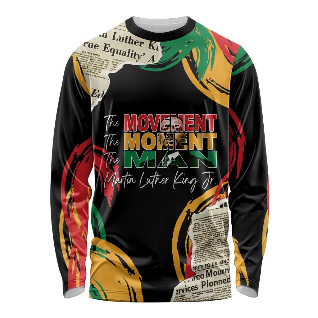 Remembering The Legacy Of MLK Long Sleeve Shirt LT05 - Wonder Print Shop