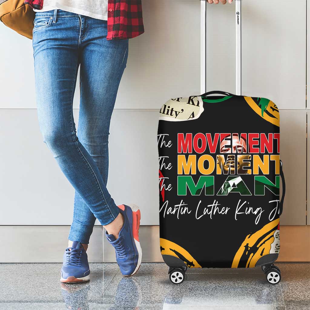Remembering The Legacy Of MLK Luggage Cover LT05 - Wonder Print Shop