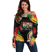 Remembering The Legacy Of MLK Off Shoulder Sweater LT05 - Wonder Print Shop