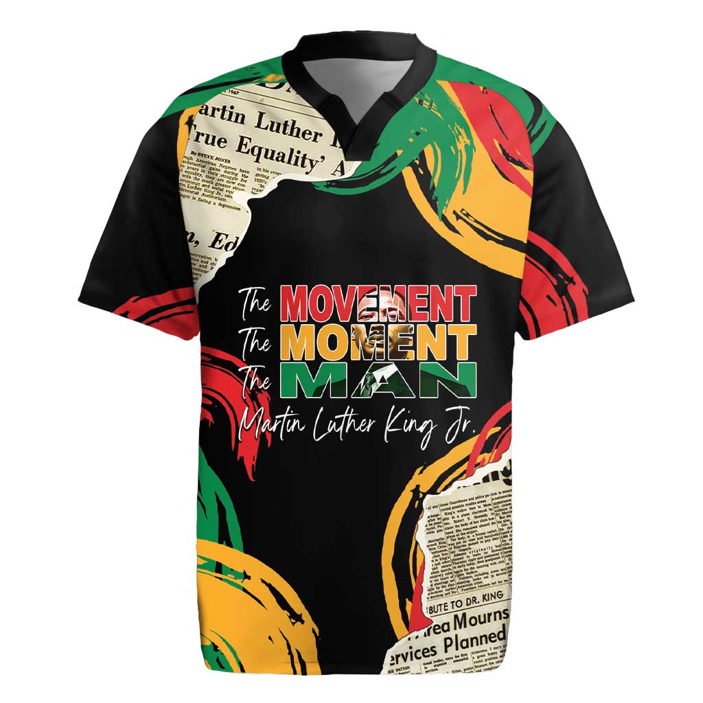 Remembering The Legacy Of MLK Rugby Jersey LT05 - Wonder Print Shop