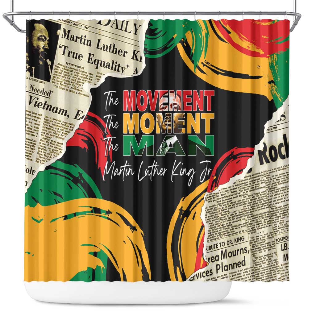 Remembering The Legacy Of MLK Shower Curtain