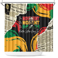 Remembering The Legacy Of MLK Shower Curtain