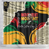 Remembering The Legacy Of MLK Shower Curtain